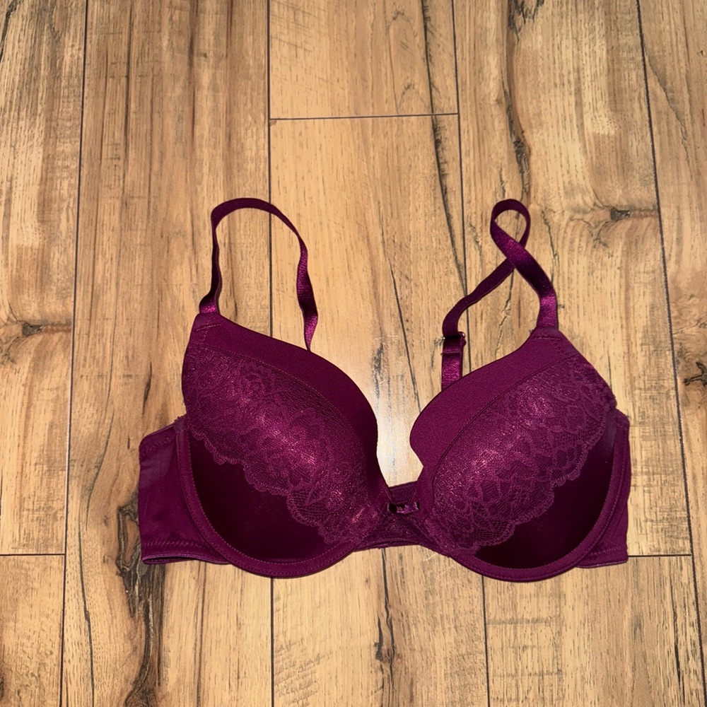 Maroon bra